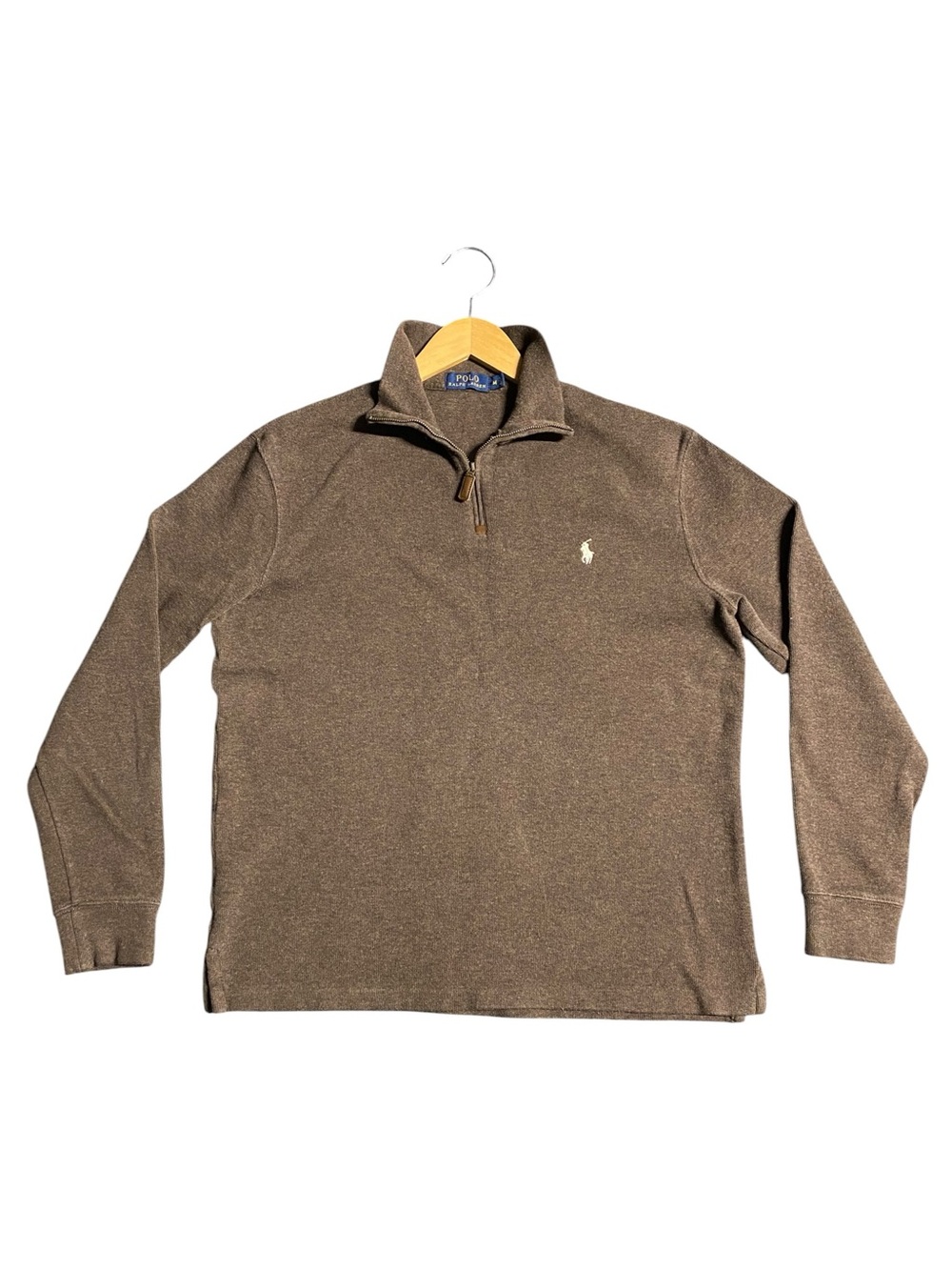 Men’s Polo Ralph Lauren Estate Rib 1/4 Zip Pullover Sweater